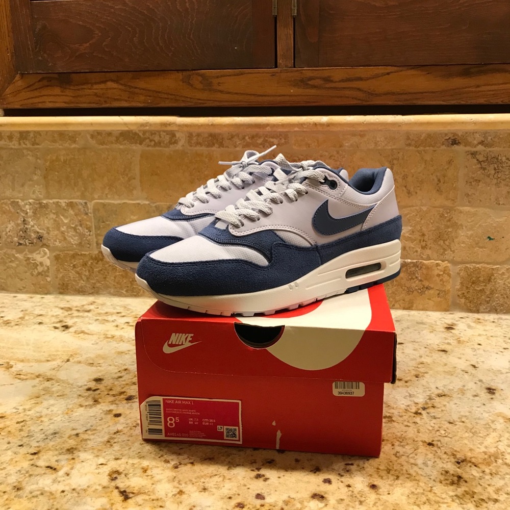 Air max 1 ghost navy